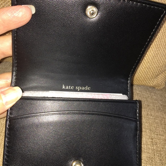 🔥LAST OFFER🔥♠️KATE SPADE quilted leather wallet✨ - Picture 5 of 8